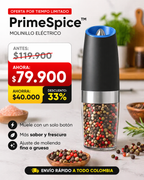 PrimeSpice™ | Más sabor en tus comidas