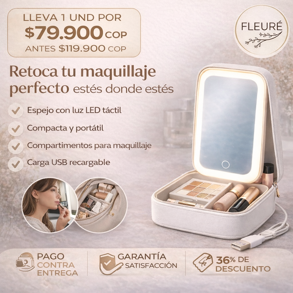 LumiCase™  | Maquíllate Perfecto Donde Quieras