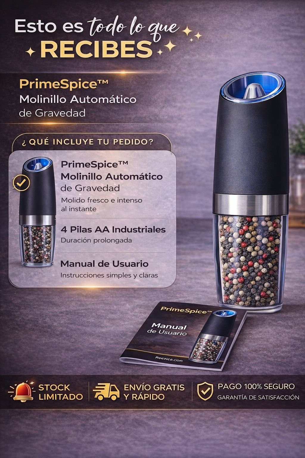 PrimeSpice™ | Más sabor en tus comidas